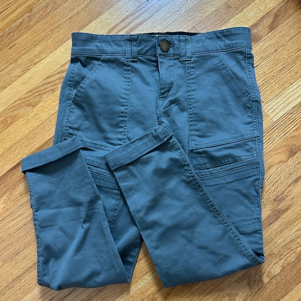Democracy Gray/Dark Green Cargo Pants Versatile Style